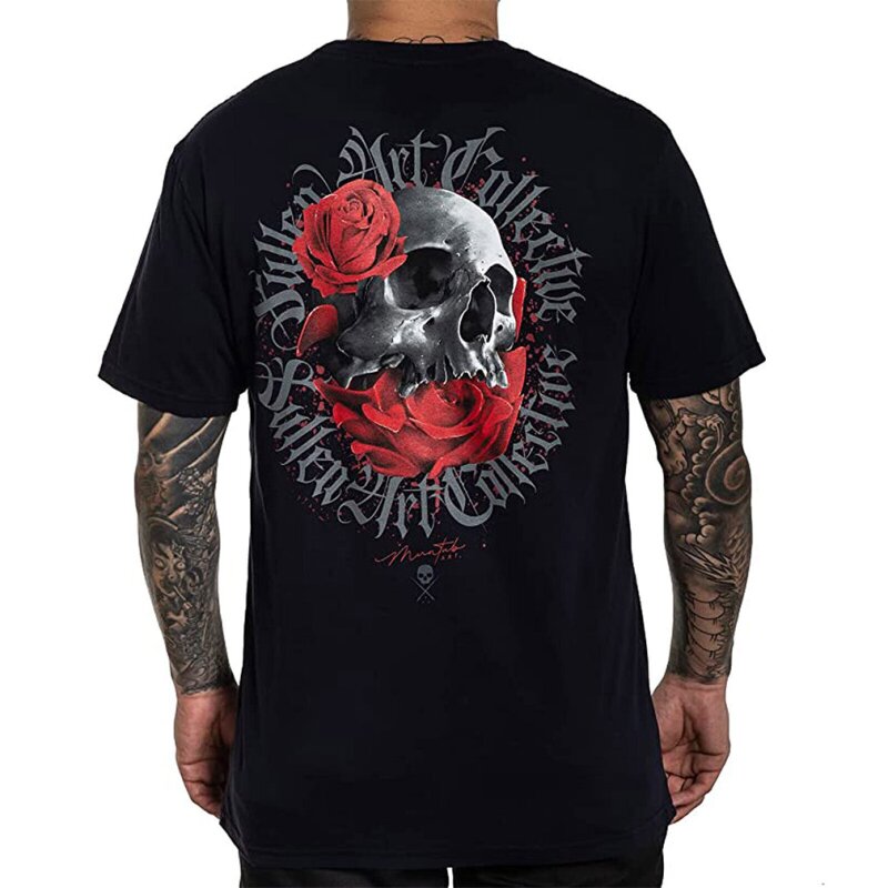 Tričko "Sullen Clothing T-Shirt - Rose Splatter"