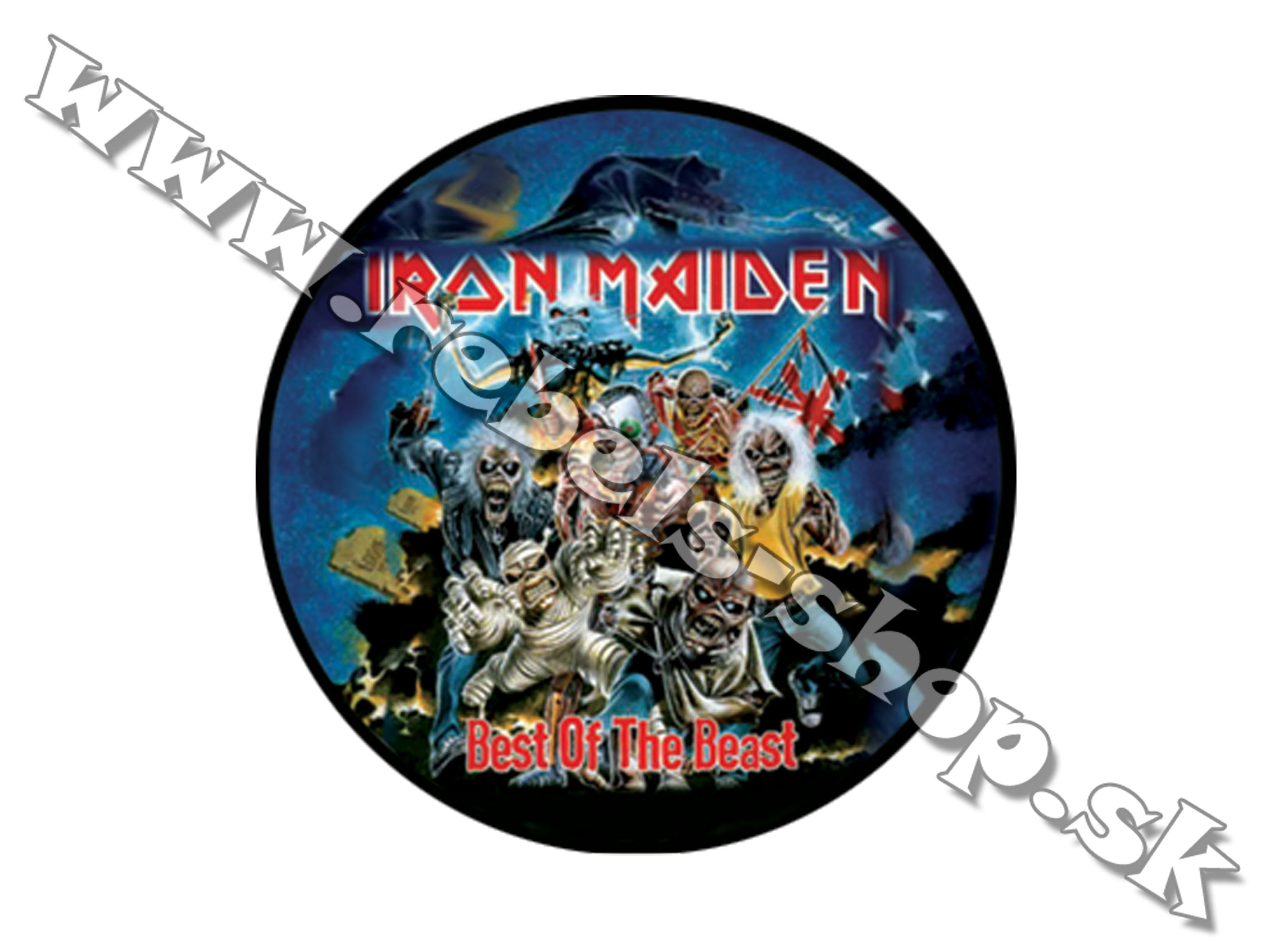 Odznak "Iron Maiden"